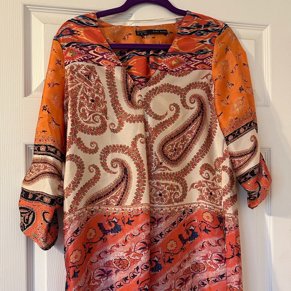 ZARA | Printed dress